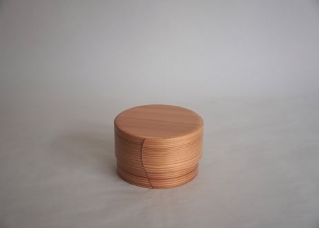 智頭杉弁当箱／丸