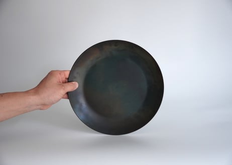 鉄皿（浅い）　Φ.24.5cm