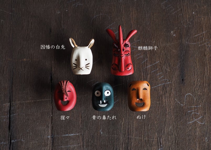 鳥取郷土玩具 お面PIN | COCOROSTORE