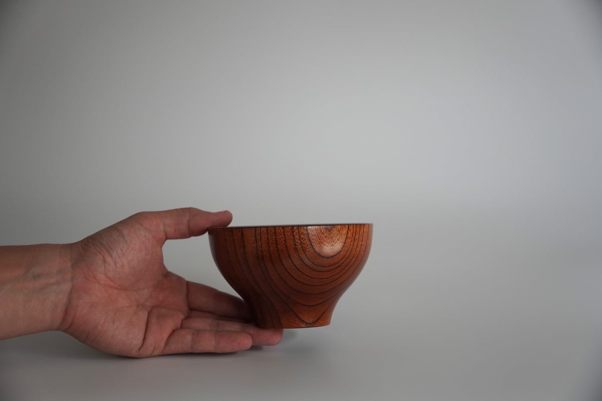 欅「一文字盆」漆１０回塗 角盆欅本漆塗り 縦21cm 横 36cm 厚み 3．1cm - 鶴山漆器 おぐら