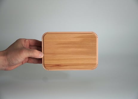 挽き曲げ弁当箱（小）かぶせ蓋タイプ