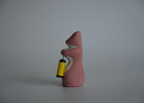 恩志の狐【張り子】