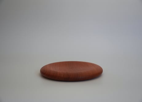 18cm 欅皿　オイル仕上げ【両面仕様】
