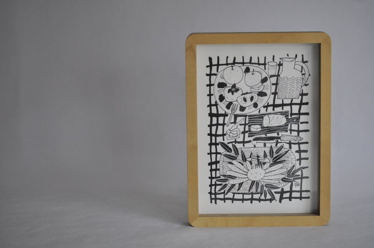 yamyam 原画 ｜TOTTORI SKECTH | COCOROSTORE