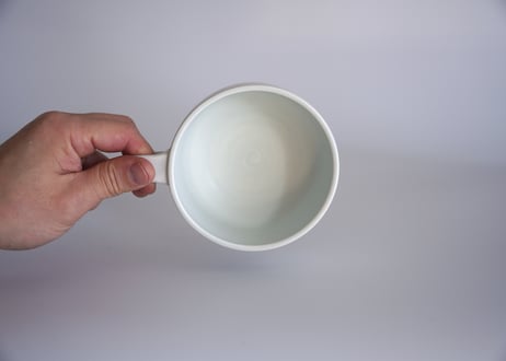 雪白磁スープカップ