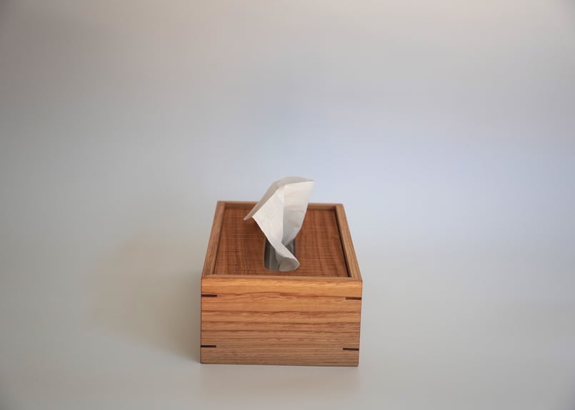カリモク　木製小物　木製ティッシュケース Wood Tissue Case ］ティッシュケース 木製 ティッシュボックス