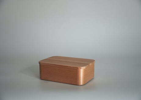 挽き曲げ弁当箱（小）落とし蓋タイプ