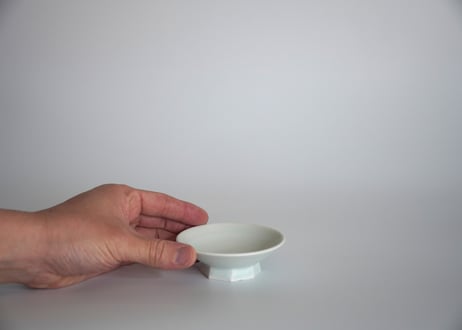 雪白磁平杯