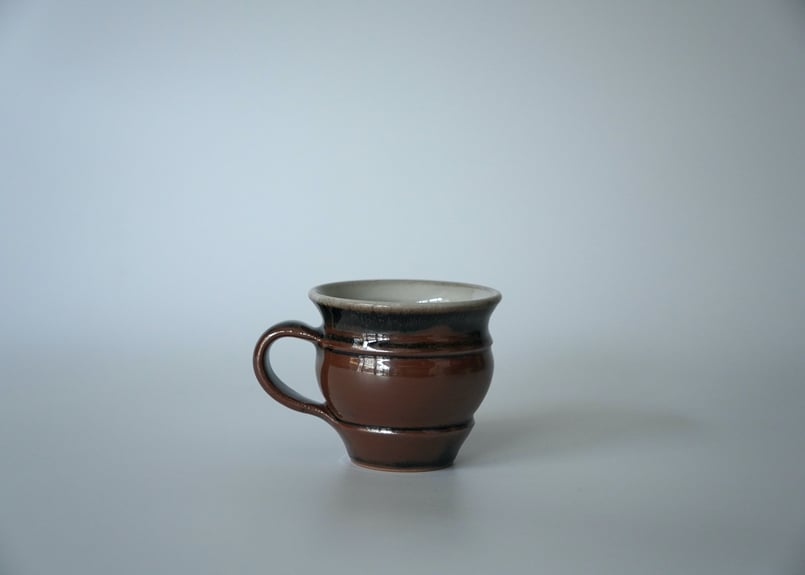 唐　黒釉杯　魯山段店窯　茶杯　ぐい呑　褐釉 黒釉湯呑 | cup | gallery mus