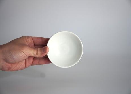 雪白磁平杯