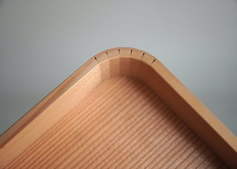 挽き曲げ弁当箱（小）落とし蓋タイプ