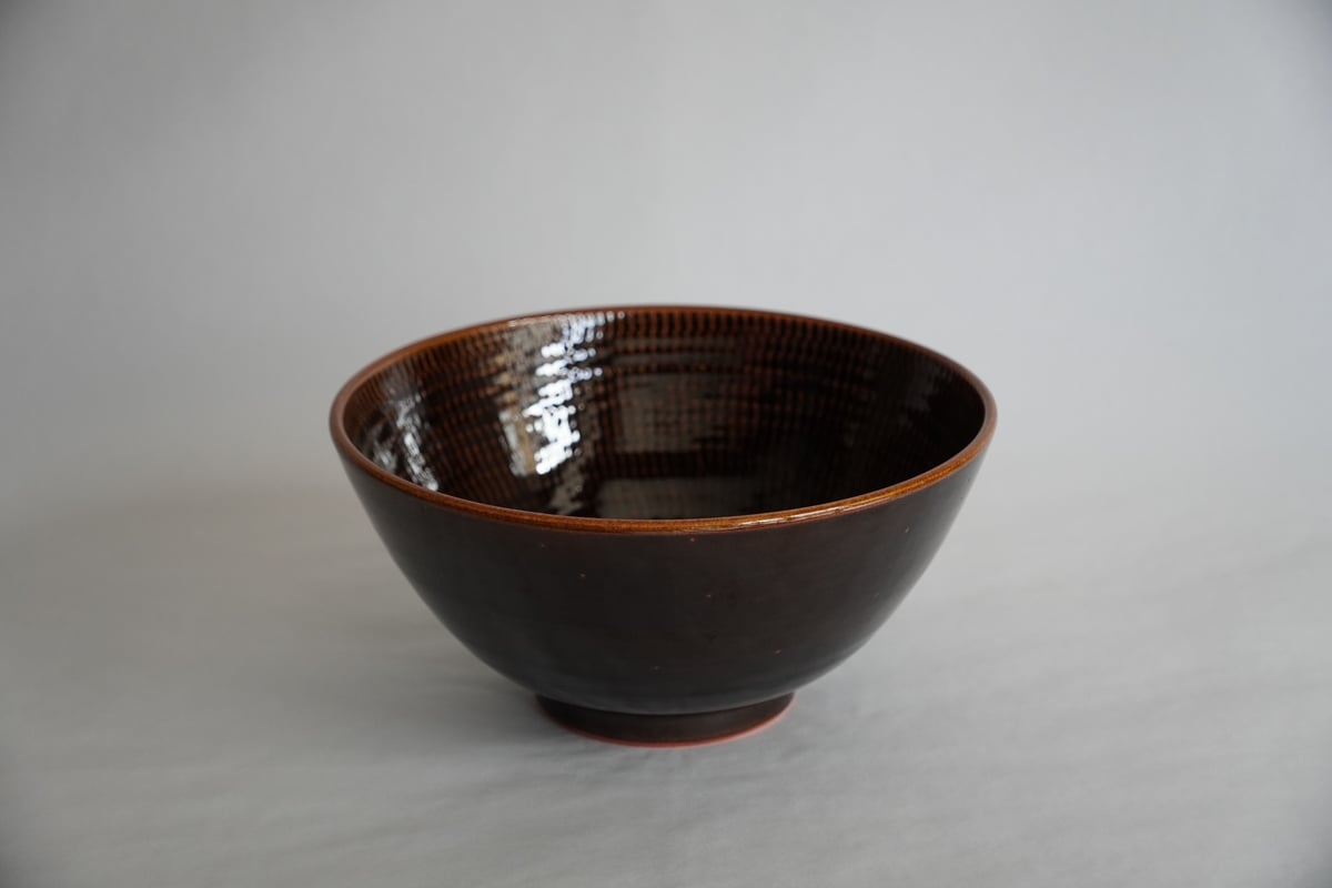 黒飛鉋 大鉢 | COCOROSTORE