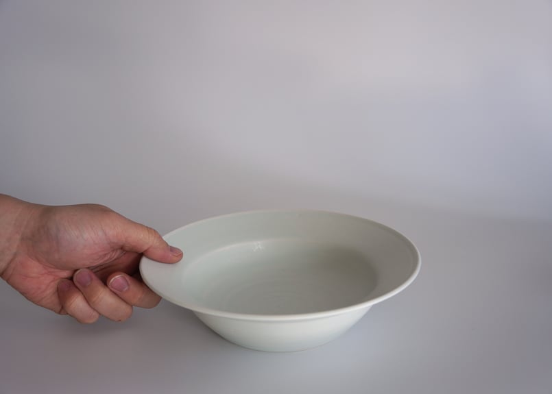 雪白磁7寸鉢 | COCOROSTORE