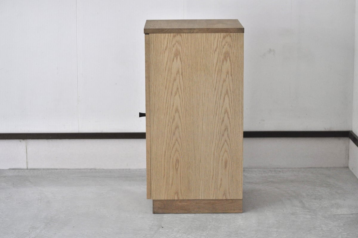 総無垢楢（ナラ）材キャビネット キャビネット 楢材 | COCOROSTORE