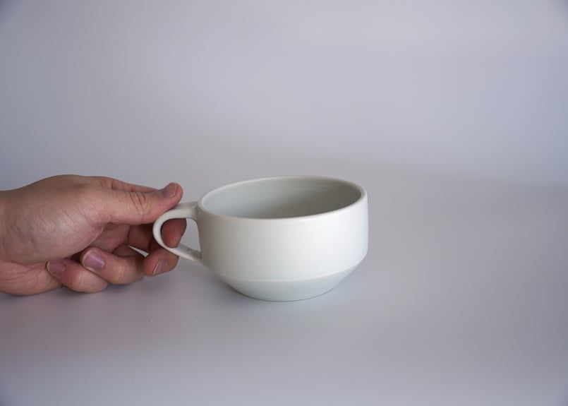 雪白磁スープカップ | COCOROSTORE
