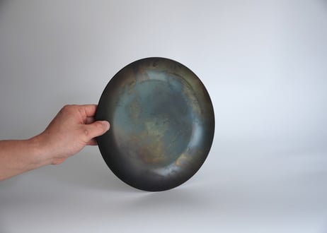 鉄皿（浅い）　Φ.24.5cm