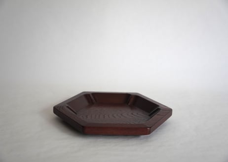 六角木瓜菓子器（小）