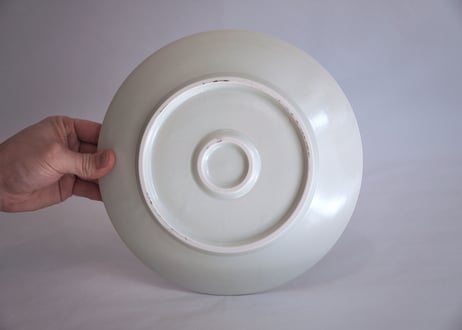 白磁8寸皿