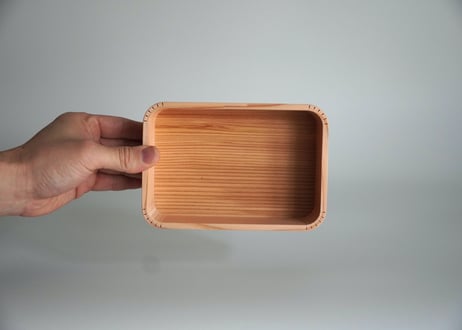 挽き曲げ弁当箱（小）かぶせ蓋タイプ
