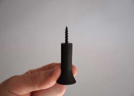 COAT HOOK （黒壇材）2個入り