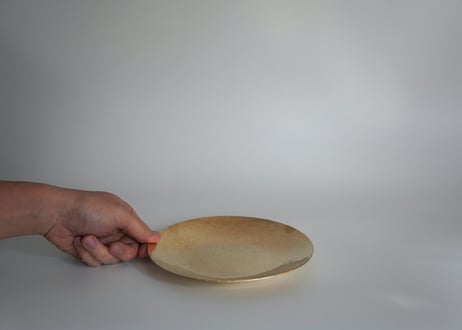 真鍮6寸（18cm）皿
