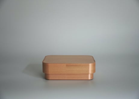 挽き曲げ弁当箱（小）かぶせ蓋タイプ