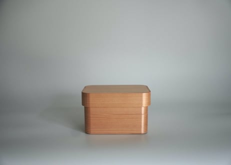 挽き曲げ弁当箱（小）かぶせ蓋タイプ