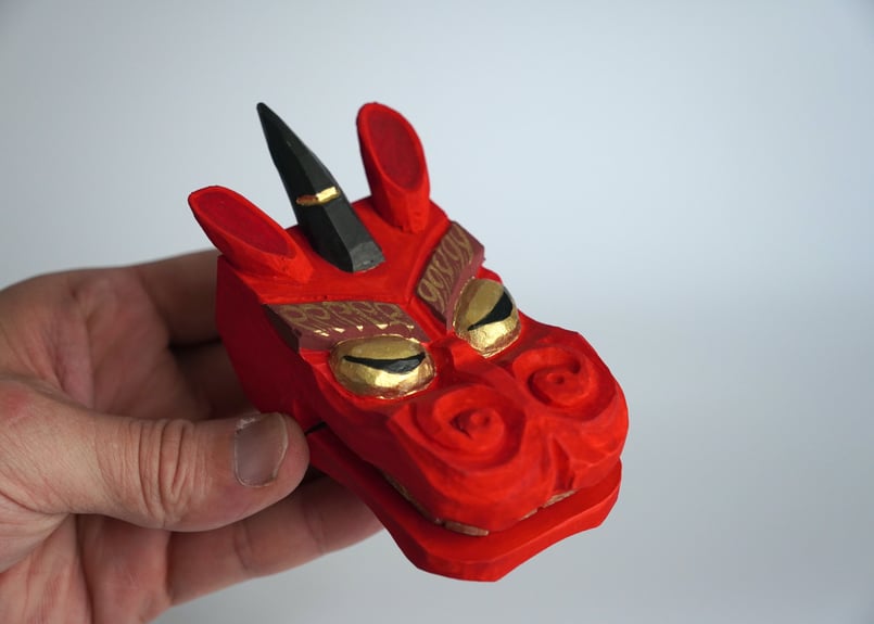 麒麟獅子頭【木彫】 | COCOROSTORE 麒麟獅子頭【木彫】 | COCOROSTORE