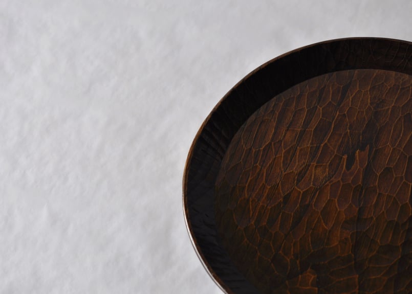 漆盆 栗・拭き漆 | COCOROSTORE