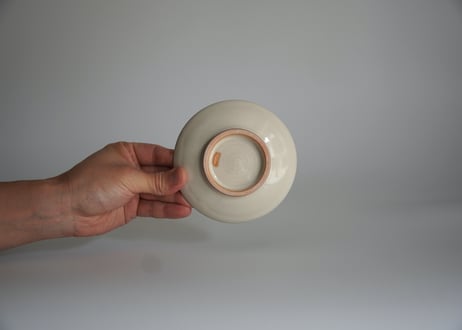 白飛鉋3寸皿