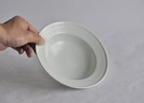 白磁6寸鉢