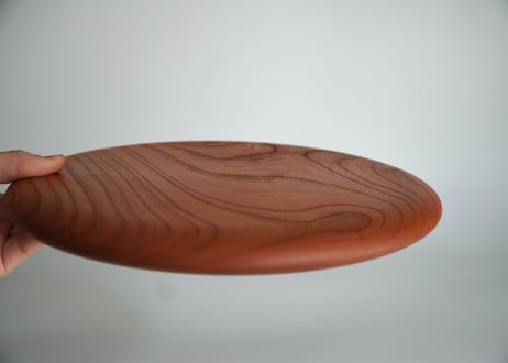 欅　プレート&カッティングボード Φ30cm（両面使用）