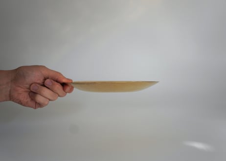 真鍮6寸（18cm）皿