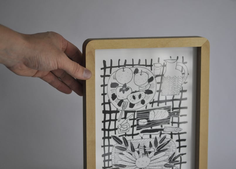 イラストレーター yamyam 原画 kitchen yamyam 原画 ｜TOTTORI SKECTH