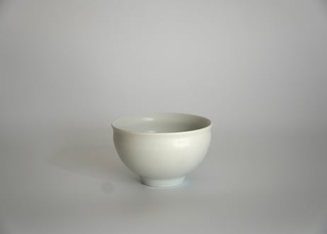 雪白磁抹茶茶碗