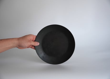 鉄皿（浅い）　Φ.21.5cm
