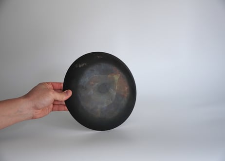 鉄皿（浅い）　Φ.21.5cm