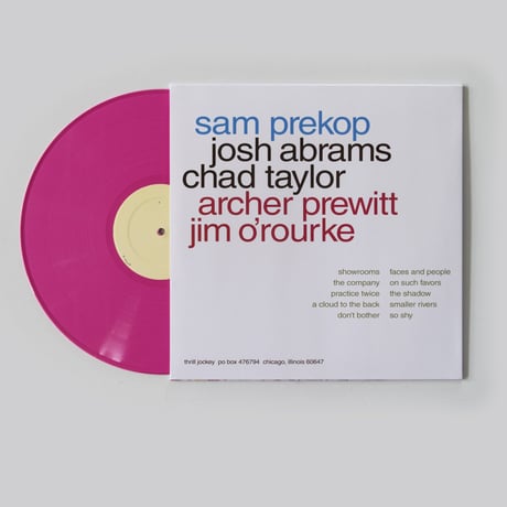 Sam Prekop『Sam Prekop』[Pale Pink vinyl]