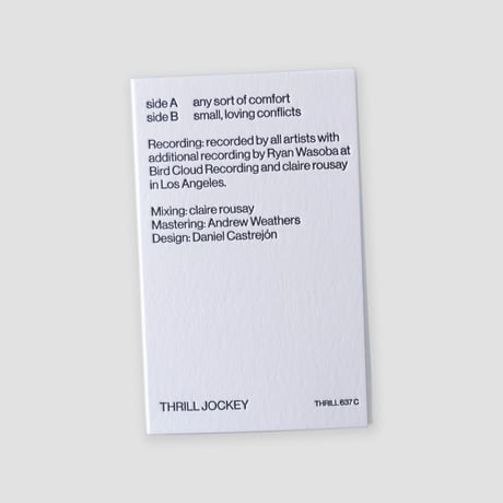 claire rousay 『a collective offering』[カセットテープ]