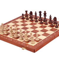 CHW42 SET  トーナメントチェスセットＮＯ5(Mサイズ)47cmチェス盤　チェス駒セット　Staunton Chess Set