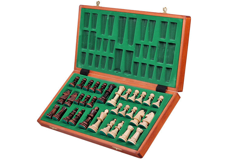 CHW42 SET トーナメントチェスセットNO5(Mサイズ)47cmチェス盤