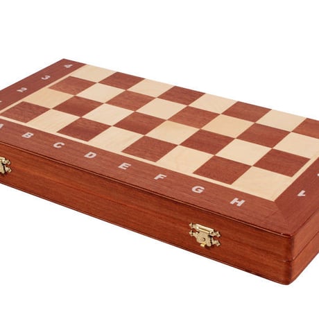 CHW41 トーナメントチェスセットＮＯ4(Ｓサイズ)40cmチェス盤　チェス駒セット　Staunton Chess Set
