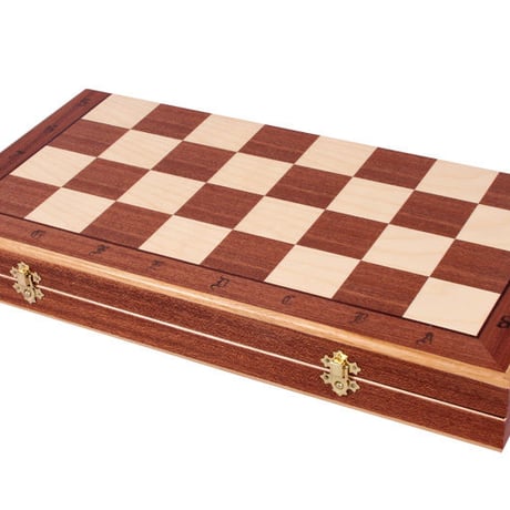 CH145　DEBIUT　48ｃｍレアなチェスセット　チェス盤　チェス駒セット　Poland cool wood chess ♡