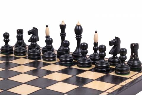 クラシックチェス CH127 クラシックチェス 50cmチェス盤チェス駒セット 駒収納