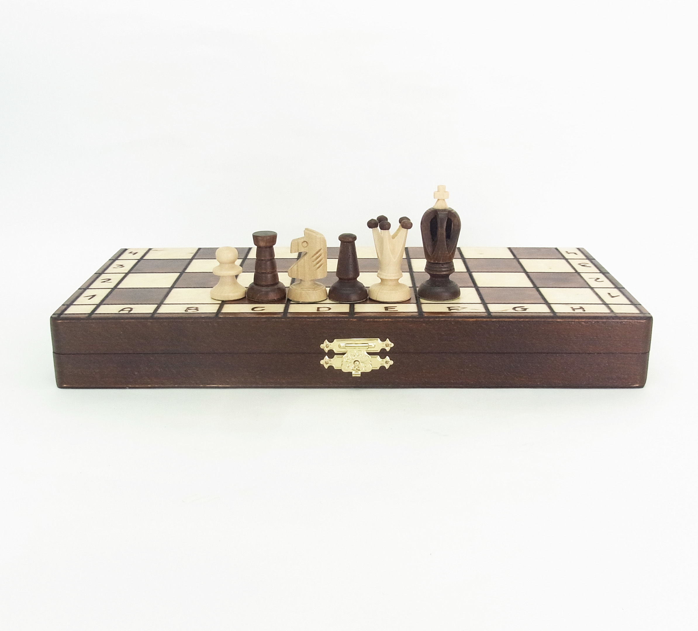 キングス36cmチェス盤チェス駒セット Poland King wood chess ♡ |