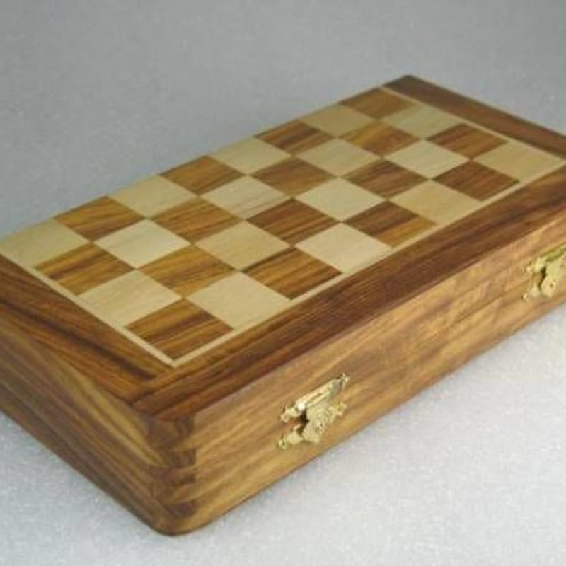 25cm チェス盤チェス駒セット travel chess set ♡ | 世界のチェス