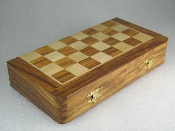 25cm チェス盤チェス駒セット travel chess set ♡ | 世界のチェス