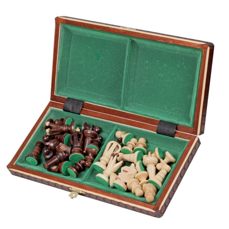 CHW93 ROYAL/ロイヤル30cmチェス盤チェス駒セット Poland small w