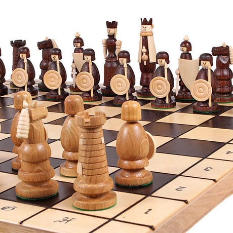 CH155 56ｃｍチェスセット　チェス盤チェス駒セット　MAGNAT Cute Chess Set ♡