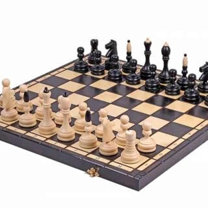 CH127 クラシックチェス 50cmチェス盤チェス駒セット 駒収納 | 世界の